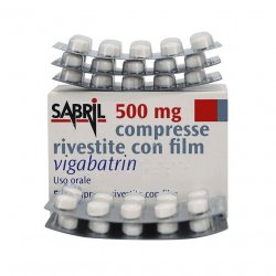 Сабрил (Sabril, Вигабатрин) в таблетках 500мг №50 в Оренбурге и области фото
